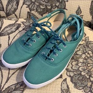 Like New Teal Keds 7